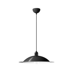 Stilnovo Lampiatta LED hanging light, Ø 50 cm, black