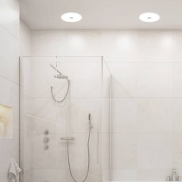 Briloner LED recessed ceiling light 748 IP44 CCT Switch Ø 22cm