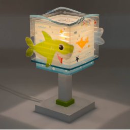 Dalber Little Shark table lamp with a sea motif