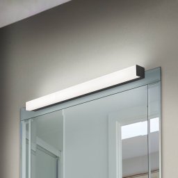 ORION Horizon LED mirror light, width 60 cm, black, IP44
