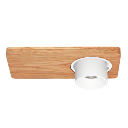 Linea Light Beebo S LED ceiling light, light oak