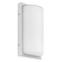 LCD 040 LED outdoor wall light, white