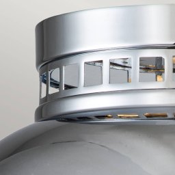 HINKLEY Amelia ceiling light, antique look polished chrome