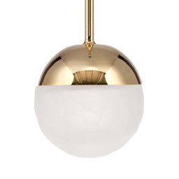 ORION Ball LED hanging light, one-bulb, gold