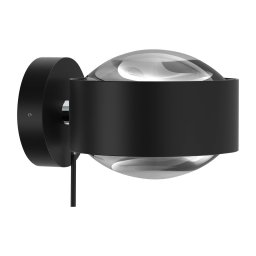 Top Light Puk Maxx Wall+ LED lenses clear, black matt/chrome
