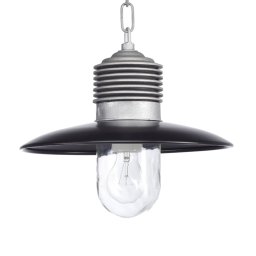 K.S. Verlichting Classic outdoor hanging light Ampere aluminium/black
