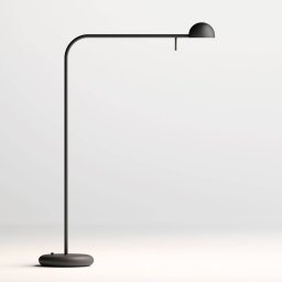 Vibia Pin 1655 LED table lamp, length 40cm, black
