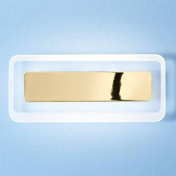 Linea Light Antille LED wall light gold 31.4 cm