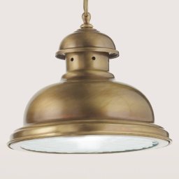 Cremasco Antique style Scirocco hanging light, 25 cm