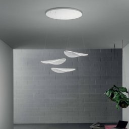 Stilnovo Diphy LED pendant light, 3-bulb, DALI push