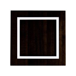 HerzBlut Mia LED ceiling light charcoal knotty oak
