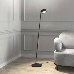 Top Light Puk! 120 Floor LED clear/matt lenses matt black