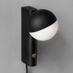 Northern LED wall light Balancer mini, black, UK plug