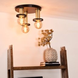 Lucide Anaka ceiling light, 3-bulb