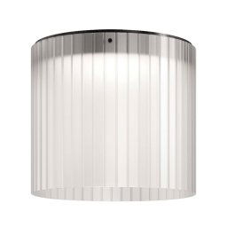 kdln LED ceiling light Giass, white, Ø 40 cm