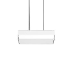 BEGA RZB Flat Slim+ Pendant DALI 30x30cm 22W white/glossy