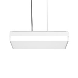BEGA RZB Flat Slim+ Pendant DALI 43x43cm 41W white/matt