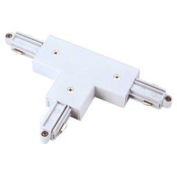 SLV T-connector single-circuit track left white