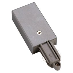SLV single-circuit track earth left power feed silver