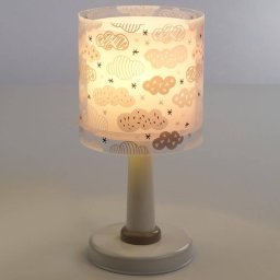 Dalber Clouds table lamp for a child’s room, pink