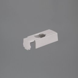 Trio Lighting Cover for DUOline two-circuit track titanium