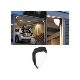 Paulmann Ikosea sensor outdoor wall LED 3,000 K