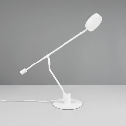 Trio Lighting Manduro LED desk lamp, white, metal, CCT, dimmable