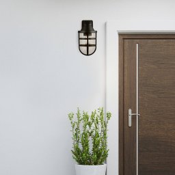 Searchlight Outdoor wall light X Seaside, black, IP44