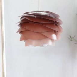 UMAGE Carmina Mini hanging light brown/white cable