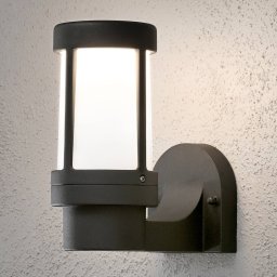 Konstsmide Stylish Siena outdoor wall light, black