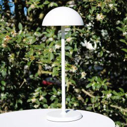 Lucide Joy LED outdoor table lamp battery dimmable white