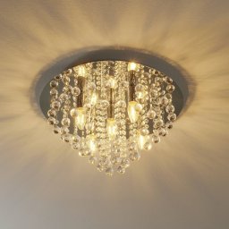Nowa Glamorous ceiling light Linden, 5-bulb