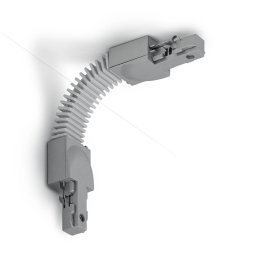 Trio Lighting Flex connector DUOline 2-circuit system, titanium