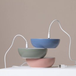 Axo Light Axolight Float LED designer table lamp, mauve