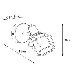 Lucide Nila downlight, 1-bulb