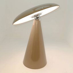 Beacon Lighting Beacon LED table lamp Kinoko, brown, IP44, height 27 cm