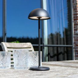 Lucide Joy LED outdoor table lamp battery dimmable black