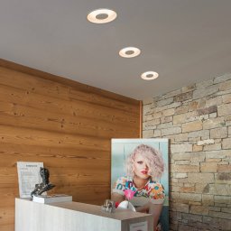 SLV Occuldas 14 LED recessed light, white, aluminium, Ø 14 cm