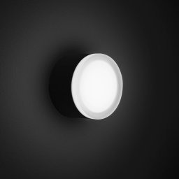 LCD LED ceiling light 1420 for outdoors, graphite Ø 13 cm
