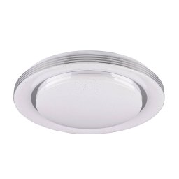 Reality Leuchten LED ceiling lamp Atria, Ø 48 cm, white, plastic, CCT
