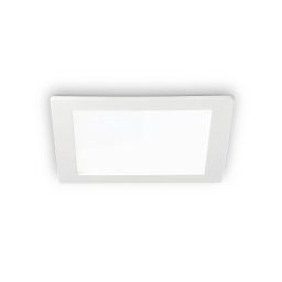 Ideallux LED recessed ceiling light Groove square 11.8x11.8 cm