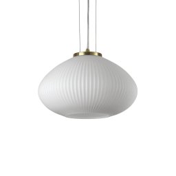 Ideallux Ideal Lux Plisse hanging light Ø 35 cm