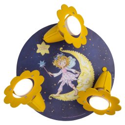 Elobra Ceiling light Prinzessin Lillifee night sky 3-bulb.