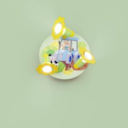 Elobra Tractor ceiling light with farm motif