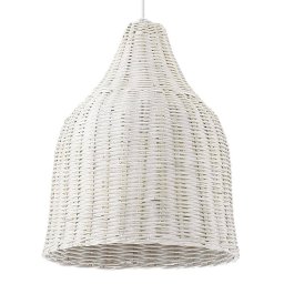 Ideallux Haunt basket hanging light, white