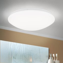 ORION LED ceiling light Nedo curved, Ø 33 cm