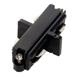 SLV Longitudinal connector single-circuit track, black