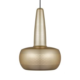 UMAGE Clava hanging lamp brass, cannonball black