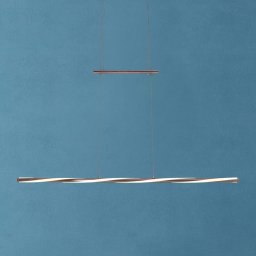 Näve Height-adjustable Swirl LED hanging light dimmable