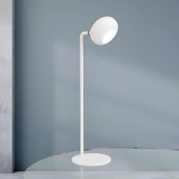 ORION Kerby LED table lamp, white, height 40 cm, steel/aluminium, CCT